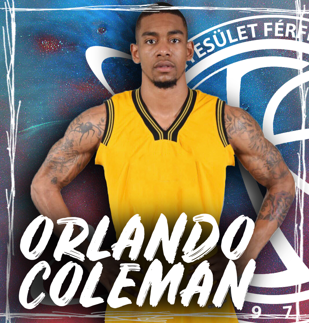 Orlando Colemannel egy éves szerződést kötöttünk