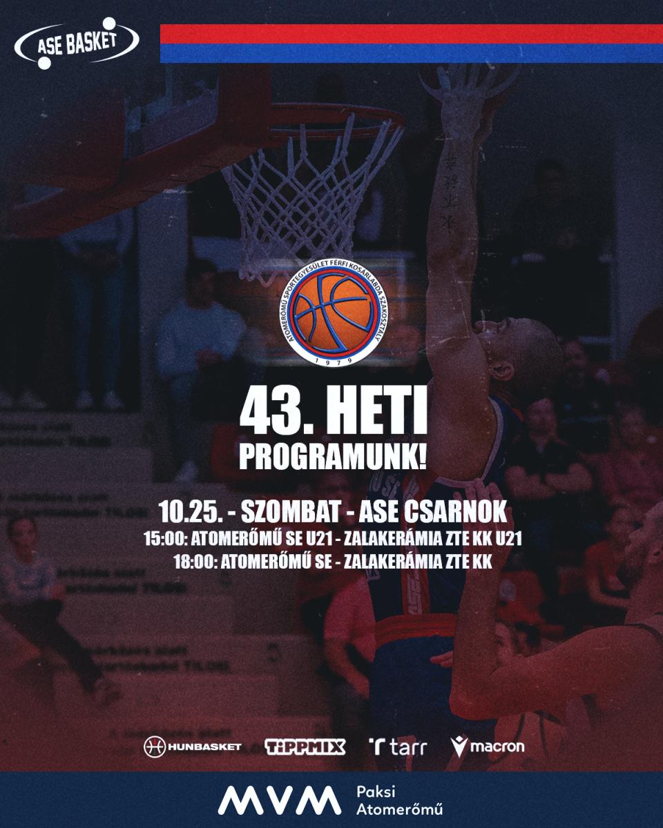 43. heti programunk