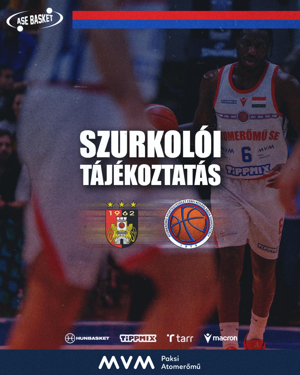 Körmend - ASE: Szurkolói tájékoztatás