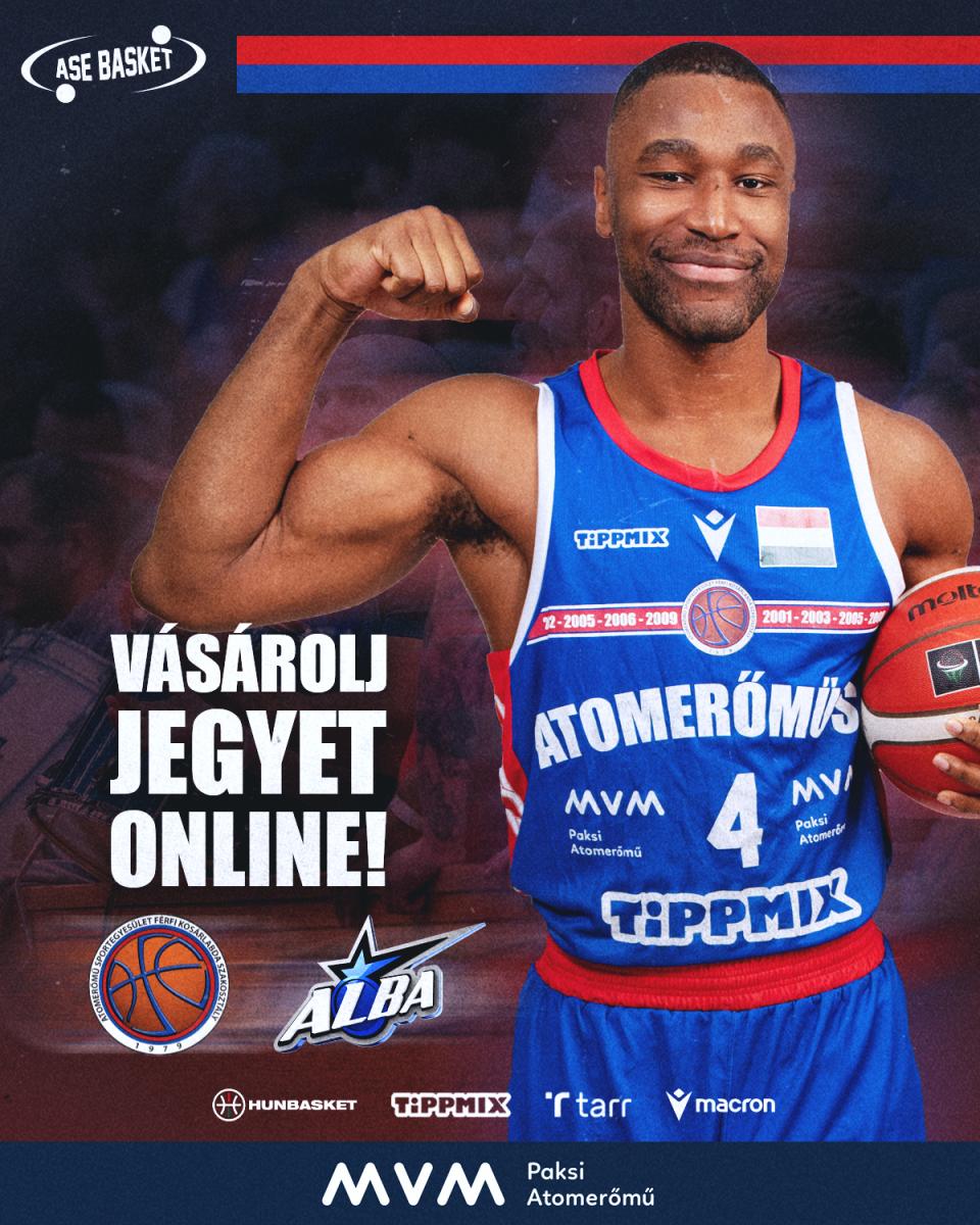 Vásárolj jegyet online az Alba elleni meccsünkre!